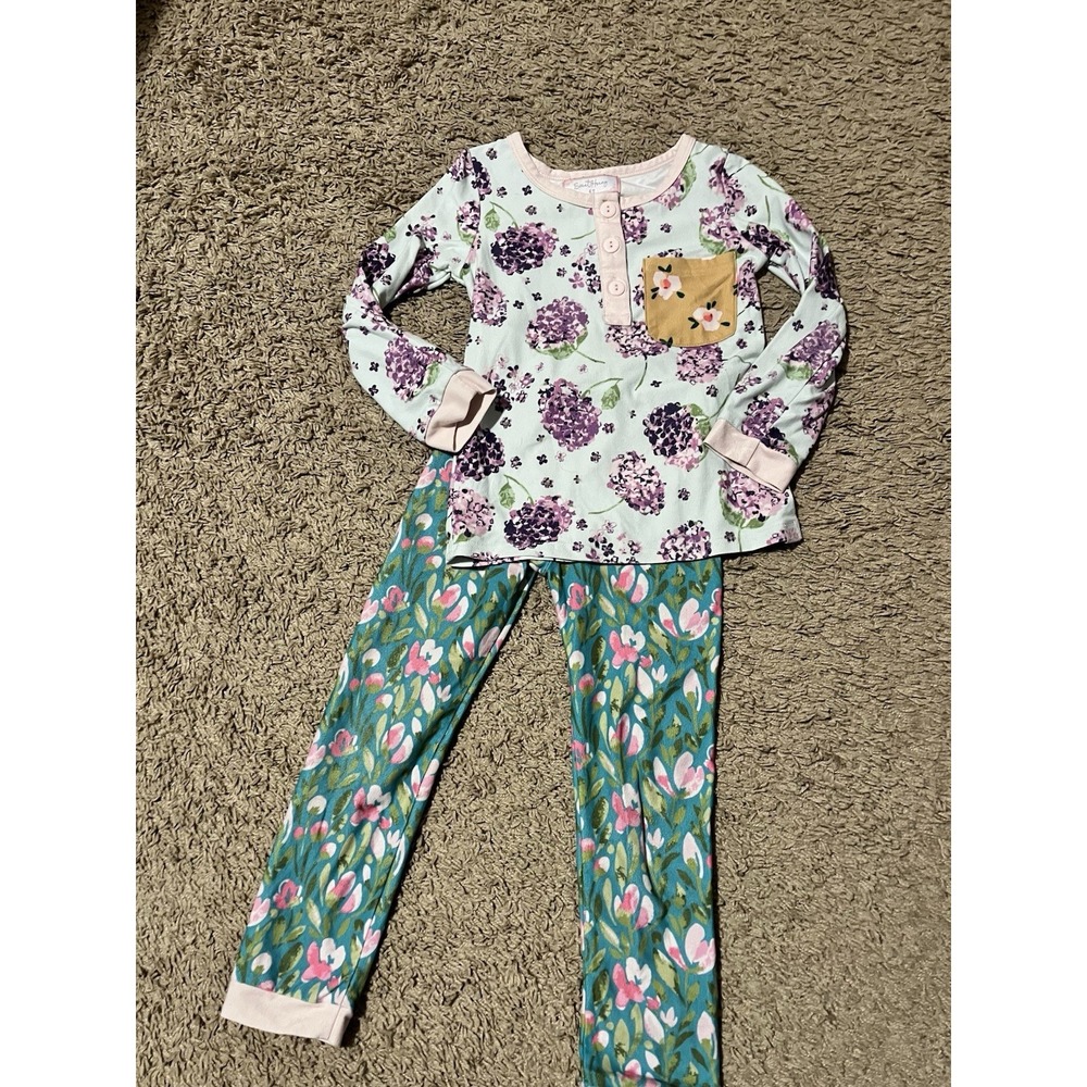 Sweethoney OG Bedhead Floral 2pc Pajamas Lounge Size 4